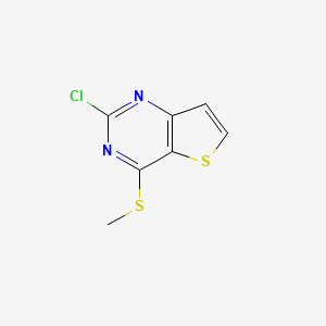 2-Chloro-4-(methylthio)thieno[3,2-d]pyrimidine