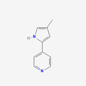 4-(4-Methyl-2-pyrrolyl)pyridine