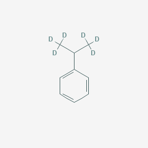 molecular formula C9H12 B1369231 2-Phenylpropane-1,1,1,3,3,3-D6 