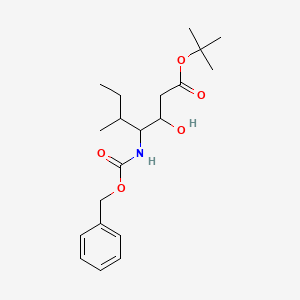 tert-Butyl (3R,4S,5S)-4-(Cbz-amino)-3-hydroxy-5-methylheptanoate