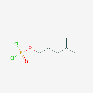 molecular formula C6H13Cl2O2P B13692449 Phosphorodichloridic acid, isohexyl ester 