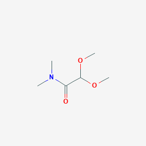 molecular formula C6H13NO3 B1369251 2,2-二甲氧基-N,N-二甲基乙酰胺 CAS No. 25408-61-1