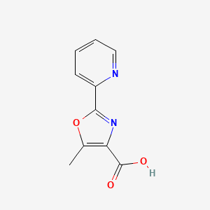 5-Methyl-2-(2-pyridyl)oxazole-4-carboxylic Acid