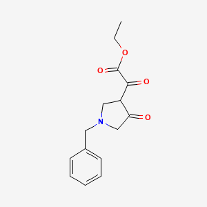 Ethyl 2-(1-Benzyl-4-oxo-3-pyrrolidinyl)-2-oxoacetate