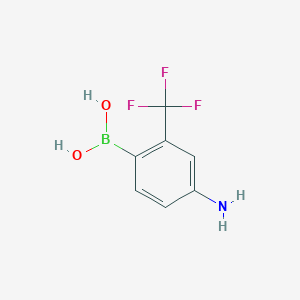 4-Amino-2-(trifluoromethyl)phenylboronic Acid