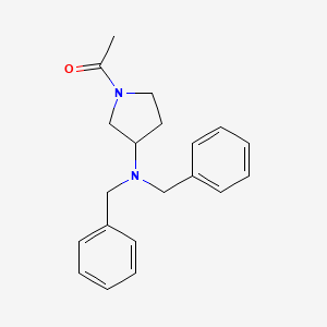 1-(3-(Dibenzylamino)-1-pyrrolidinyl)ethanone