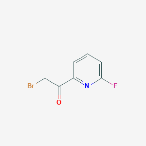 2-Bromo-1-(6-fluoro-2-pyridyl)ethanone