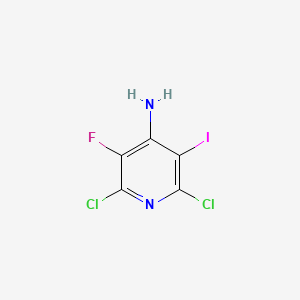 2,6-Dichloro-3-fluoro-5-iodopyridin-4-amine