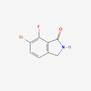 6-Bromo-7-fluoro-isoindolin-1-one