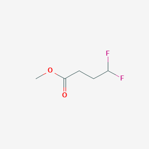 molecular formula C5H8F2O2 B13692919 Methyl 4,4-difluorobutanoate 