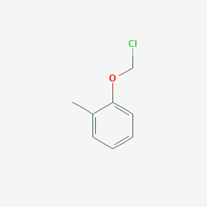 molecular formula C8H9ClO B13692922 1-(Chloromethoxy)-2-methylbenzene CAS No. 83142-61-4