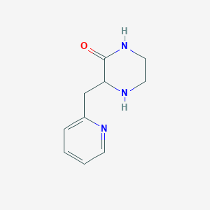 (S)-3-Pyridin-2-ylmethyl-piperazin-2-one