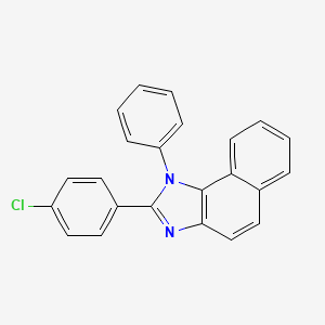 2-(4-Chlorophenyl)-1-phenyl-1H-naphtho[1,2-d]imidazole