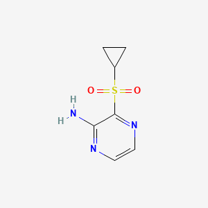 2-Amino-3-(cyclopropylsulfonyl)pyrazine