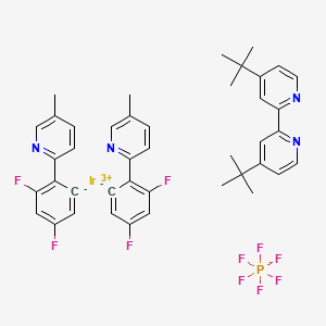 molecular formula C42H40F10IrN4P B13693128 Ir[dF(Me)ppy]2(dtbbpy)PF6 