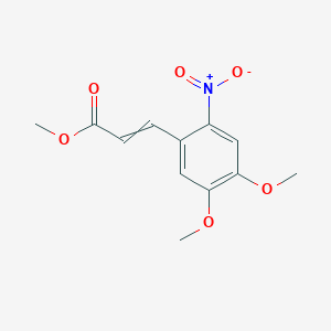 Methyl (E)-3-(4,5-Dimethoxy-2-nitrophenyl)acrylate