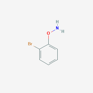 molecular formula C6H6BrNO B13693174 O-(2-bromophenyl)hydroxylamine 