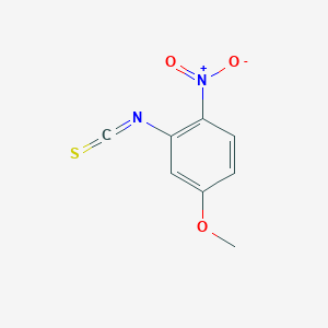 molecular formula C8H6N2O3S B13693244 5-Methoxy-2-nitrophenyl Isothiocyanate 