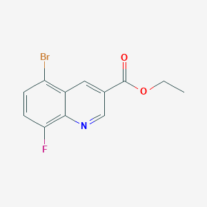 Ethyl 5-Bromo-8-fluoroquinoline-3-carboxylate