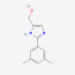 2-(3,5-Dimethylphenyl)imidazole-5-methanol