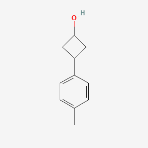 molecular formula C11H14O B13693363 3-(p-Tolyl)cyclobutanol 