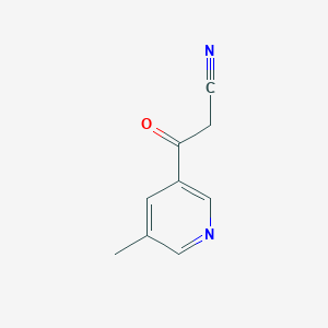 3-(5-Methyl-3-pyridyl)-3-oxopropanenitrile