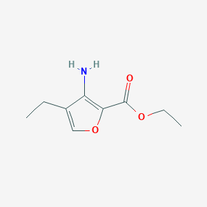 Ethyl 3-Amino-4-ethylfuran-2-carboxylate