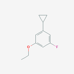 1-Cyclopropyl-3-ethoxy-5-fluorobenzene