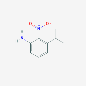 molecular formula C9H12N2O2 B13693389 3-Isopropyl-2-nitroaniline 