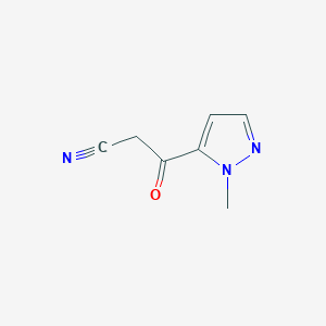 3-(1-Methyl-5-pyrazolyl)-3-oxopropanenitrile