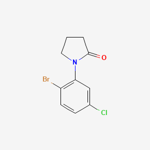 1-(2-Bromo-5-chlorophenyl)-2-pyrrolidinone