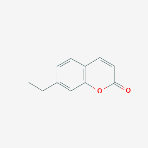 molecular formula C11H10O2 B13693486 7-Ethyl-2H-chromen-2-one 