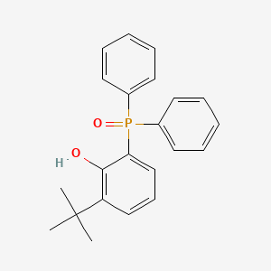 2-Tert-butyl-6-(diphenylphosphoryl)phenol