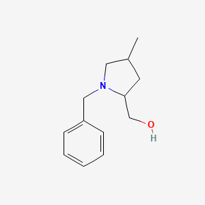 (1-Benzyl-4-methylpyrrolidin-2-yl)methanol