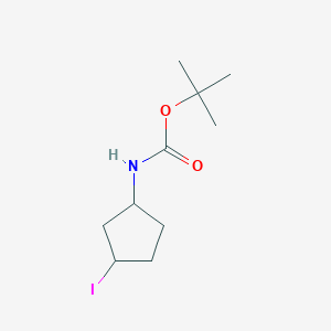 (1R,3S)-N-Boc-3-iodocyclopentanamine