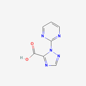 1-(2-Pyrimidinyl)-1,2,4-triazole-5-carboxylic Acid