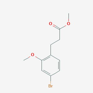 Methyl 3-(4-Bromo-2-methoxyphenyl)propanoate