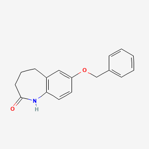 7-(Benzyloxy)-4,5-dihydro-1H-benzo[b]azepin-2(3H)-one