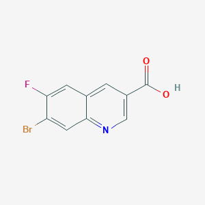 7-Bromo-6-fluoroquinoline-3-carboxylic Acid