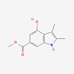 Methyl 4-Hydroxy-2,3-dimethyl-1H-indole-6-carboxylate