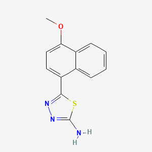 2-Amino-5-(4-methoxy-1-naphthyl)-1,3,4-thiadiazole