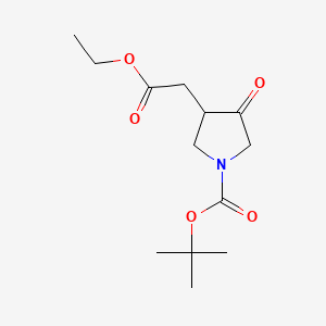 Ethyl 1-Boc-4-oxopyrrolidine-3-acetate