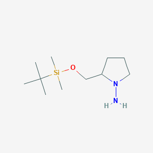 (S)-2-[[(tert-Butyldimethylsilyl)oxy]methyl]pyrrolidin-1-amine