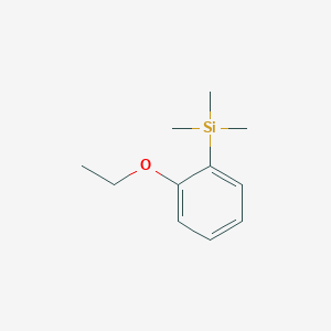 molecular formula C11H18OSi B13694080 (2-Ethoxyphenyl)trimethylsilane 