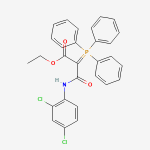 Ethyl 3-[(2,4-Dichlorophenyl)amino]-3-oxo-2-(triphenylphosphoranylidene)propanoate