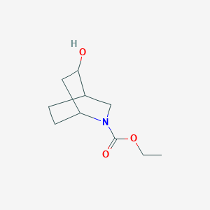 Ethyl 5-hydroxy-2-azabicyclo[2.2.2]octane-2-carboxylate