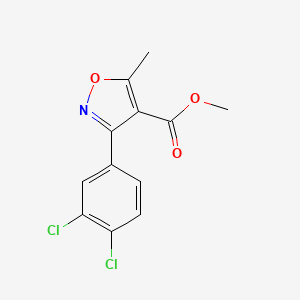 Methyl 3-(3,4-dichlorophenyl)-5-methylisoxazole-4-carboxylate