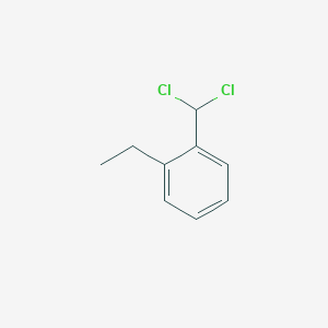 molecular formula C9H10Cl2 B13694275 1-(Dichloromethyl)-2-ethylbenzene 