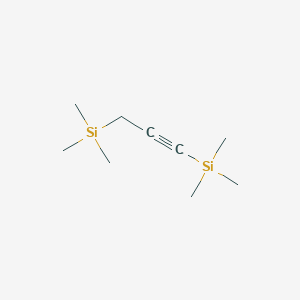 molecular formula C9H20Si2 B13694309 1,3-Bis(trimethylsilyl)propyne CAS No. 21752-80-7