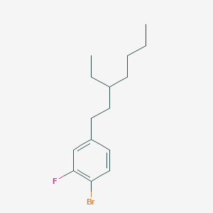 1-Bromo-4-(3-ethylheptyl)-2-fluorobenzene